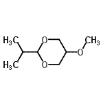 CAS#: 178173-49-4, 2-Isopropyl-5-Methoxy-1,3-Dioxane