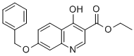 CAS 登录号：17825-15-9， 4-羟基-7-(苯基甲氧基)-3-喹啉羧酸乙酯