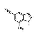 CAS#: 178396-18-4, 7-Methyl-1H-Indole-5-Carbonitrile