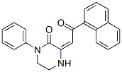 CAS#: 178408-30-5, (3E)-3-(2-Naphthalen-1-Yl-2-Oxoethylidene)-1-Phenylpiperazin-2-One