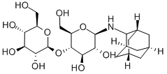 CAS 登录号：178563-29-6， (2S,3R,4S,5S,6R)-2-[(2R,3S,4R,5S,6R)-6-(2-金刚烷基氨基)-4,5-二羟基-2-(羟基甲基)四氢吡喃-3-基]氧基-6-(羟基甲基)四氢吡喃-3,4,5-三醇