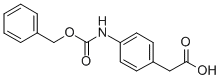 CAS 登录号：17859-70-0， (4-苄基氧基羰基氨基苯基)-乙酸