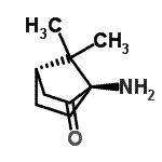 CAS 登录号：178603-08-2， (4S)-1-氨基-7,7-二甲基双环[2.2.1]庚烷-2-酮