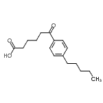 CAS 登录号：178686-75-4， 6-氧代-6-(4-戊基苯基)己酸