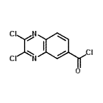 CAS#: 17880-88-5, 2,3-Dichloro-6-Quinoxalinecarbonyl Chloride
