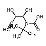 CAS 登录号：178894-45-6， [(2S,3S)-3-羟基-4-戊炔-2-基](2-甲基-2-丙基)氨基甲酸
