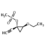 CAS#: 178899-54-2, (1R,2S)-2-Ethoxy-1-Ethynylcyclopropyl Methanesulfonate