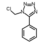 CAS 登录号：178904-88-6， 1-(氯甲基)-5-苯基-1H-四唑