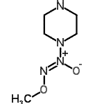 CAS#: 178948-51-1, 1-[(Z)-Methoxy-azoxy]piperazine