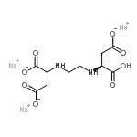 CAS#: 178949-82-1, Trisodium 2-[(2-{[(1S)-1-Carboxy-2-Carboxylatoethyl]Amino}Ethyl)Amino]Succinate