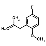 CAS#: 178977-00-9, 4-Fluoro-1-Methoxy-2-(2-Methyl-2-Propen-1-Yl)Benzene