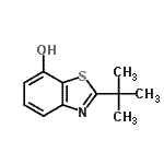 CAS 登录号：178999-32-1， 2-(2-甲基-2-丙基)-1,3-苯并噻唑-7-醇