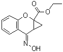 CAS 登录号：179067-99-3， (7E)-7-(羟基亚胺)-7,7A-二氢环丙并[b]苯并吡喃-1A(1H)-羧酸乙酯