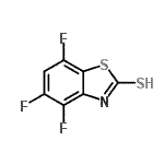CAS#: 179178-91-7, 4,5,7-Trifluoro-1,3-Benzothiazole-2(3H)-Thione