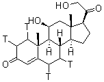 CAS 登录号：179382-80-0， (11beta)-11,21-二羟基-孕甾-4-烯-3,20-二酮-1,2,6,7-T4