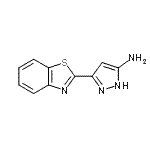 CAS#: 179599-33-8, 3-(1,3-Benzothiazol-2-Yl)-1H-Pyrazol-5-Amine