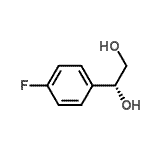 CAS 登录号：179694-35-0， (1R)-1-(4-氟苯基)-1,2-乙二醇