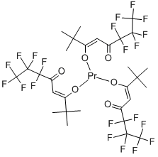 CAS 登录号：17978-77-7， 三(6,6,7,7,8,8,8-七氟-2,2-二甲基-3,5-辛烷二酮)-镨