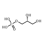 CAS 登录号：17989-41-2， (2R)-2,3-二羟基丙基磷酸二氢酯