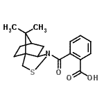 CAS#: 179950-32-4, 2-[(10,10-Dimethyl-3-Thia-4-Azatricyclo[5.2.1.0<Sup>1,5</Sup>]Dec-4-Yl)Carbonyl]Benzoic Acid