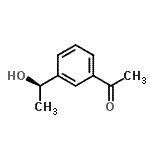 CAS#: 179990-37-5, 1-{3-[(1R)-1-Hydroxyethyl]Phenyl}Ethanone