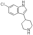 CAS#: 180160-78-5, 6-Chloro-3-(4-Piperidyl)-1H-Indole