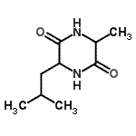 CAS#: 1803-60-7, 3-Isobutyl-6-Methyl-2,5-Piperazinedione