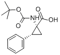 CAS#: 180322-86-5, (1R,2R)-1-[(2-Methylpropan-2-Yl)Oxycarbonylamino]-2-Phenylcyclopropane-1-Carboxylate