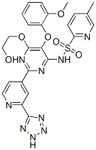CAS#: 180384-56-9, N-[6-(2-Hydroxyethoxy)-5-(2-Methoxyphenoxy)-2-[2-(2H-Tetrazol-5-Yl)Pyridin-4-Yl]Pyrimidin-4-Yl]-5-Methylpyridine-2-Sulfonamide