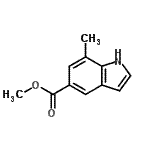 CAS#: 180624-25-3, Methyl 7-Methyl-1H-Indole-5-Carboxylate