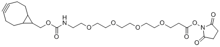CAS#: 1807501-86-5, endo-BCN-PEG4-NHS ester