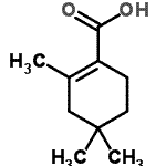CAS 登录号：18088-97-6， 2,4,4-三甲基-1-环己烯-1-羧酸