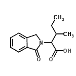 CAS#: 180923-81-3, 3-Methyl-2-(1-Oxo-1,3-Dihydro-2H-Isoindol-2-Yl)Pentanoic Acid