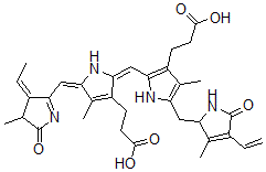 CAS 登录号：18097-67-1， 藻胆红素