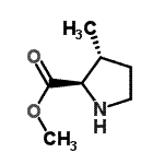 CAS 登录号：180978-00-1， 甲基(3R)-3-甲基-D-脯氨酸酯