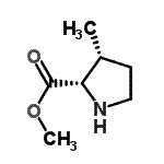 CAS 登录号：180978-01-2， 甲基(3R)-3-甲基-L-脯氨酸酯