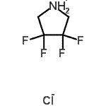 CAS#: 1810-13-5, 3,3,4,4-Tetrafluoropyrrolidine Hydrochloride (1:1)