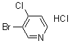 CAS#: 181256-18-8, 3-Bromo-4-Chloro-Pyridine Hydrochloride (1:1)