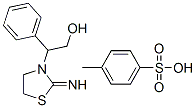 CAS 登录号：18126-02-8， 3-(2-羟基-1-苯基乙基)-2-亚胺噻唑烷甲苯-p-磺酸酯
