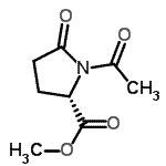 CAS 登录号：181312-04-9， 甲基1-乙酰基-5-氧代-L-脯氨酸酯