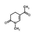 CAS 登录号：181428-42-2， 5-乙酰基-1-甲基-3,4-二氢-2(1H)-吡啶酮