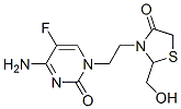 CAS#: 181507-37-9, 4-Amino-5-Fluoro-1-[2-[2-(Hydroxymethyl)-4-Oxo-1,3-Thiazolidin-3-Yl]Ethyl]Pyrimidin-2-One