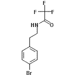 CAS 登录号：181514-21-6， N-[2-(4-溴苯基)乙基]-2,2,2-三氟乙酰胺