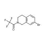 CAS#: 181514-35-2, 1-(7-Bromo-3,4-Dihydro-2(1H)-Isoquinolinyl)-2,2,2-Trifluoroethanone