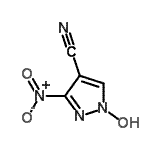 CAS 登录号：181585-88-6， 1-羟基-3-硝基-1H-吡唑-4-甲腈
