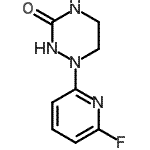 CAS 登录号：181881-31-2， 1-(6-氟-2-吡啶基)-1,2,4-三嗪烷-3-酮