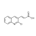 CAS 登录号：182050-12-0， 2-氯-3-[(E)-2-硝基乙烯基]喹啉