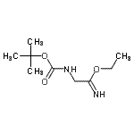 CAS#: 182120-87-2, Ethyl 2-({[(2-Methyl-2-Propanyl)Oxy]Carbonyl}Amino)Ethanimidate