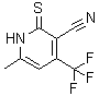 CAS 登录号：182127-92-0， 6-甲基-2-硫代-4-(三氟甲基)-1,2-二氢-3-吡啶甲腈