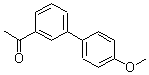 CAS 登录号：182169-63-7， 1-(4'-甲氧基[1,1'-联苯]-3-基)乙酮